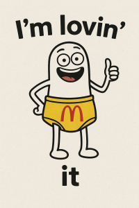 unterhosen mcdonalds cringe meme