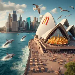 mcdonalds sydney operaa